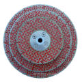 Electroplated triangle saw blade